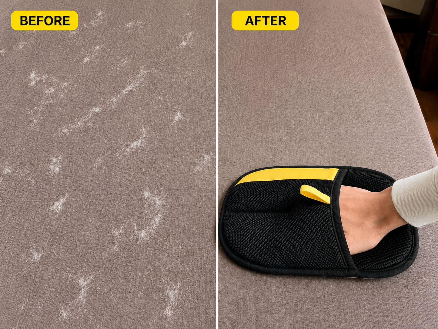 Reusable Pet Hair Remover Mitt