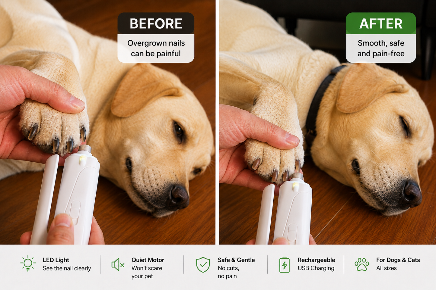 PawTrim™ LED Nail Clipper & Grinder