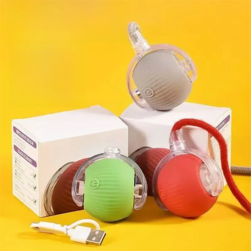 SmartRoll Ball™ Interactive Dog Toy